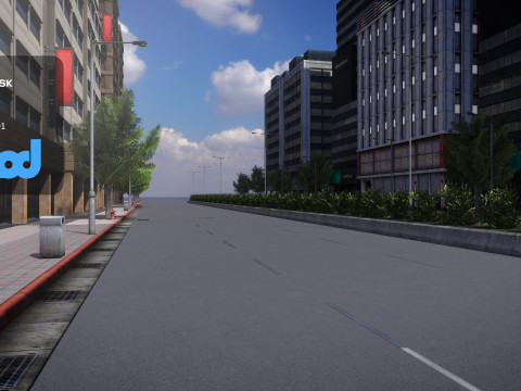 TW Street 001 Model 3D