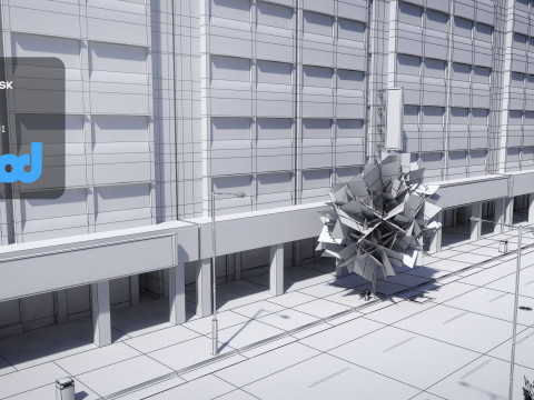 TW Street 001 Model 3D