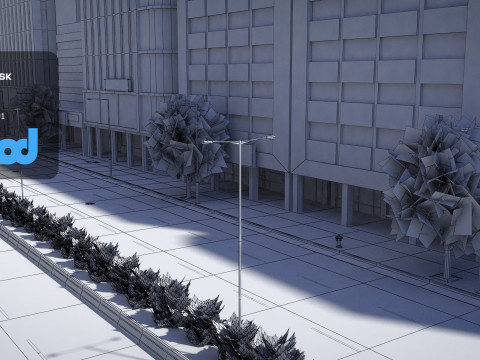 TW Street 001 Model 3D