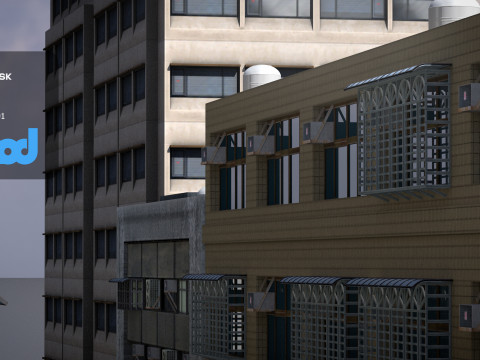 Tw Street 003 Modelo 3D