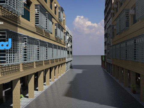 Tw Street 003 Modelo 3D