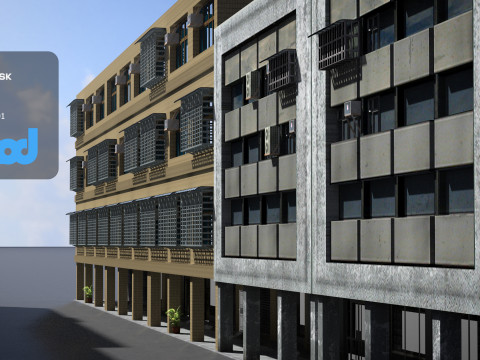 Tw Street 003 Modelo 3D