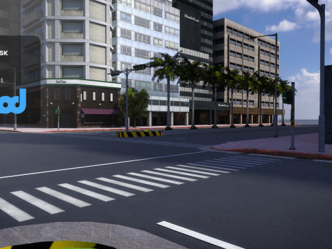 TW Crossroad 3Dモデル