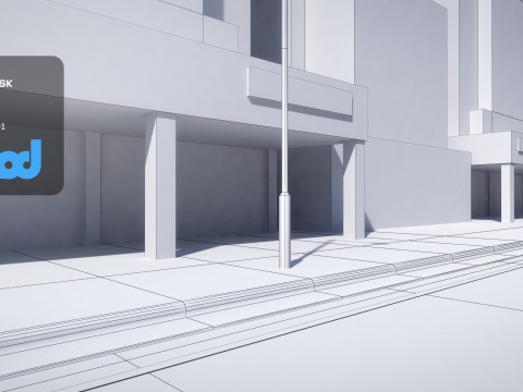 TW Crossroad 3Dモデル
