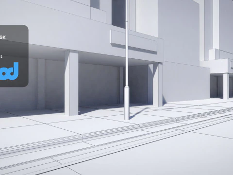 TW Crossroad 3D Model