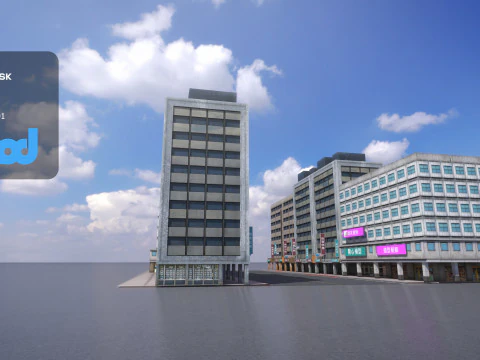 TW Street 004 3D Model