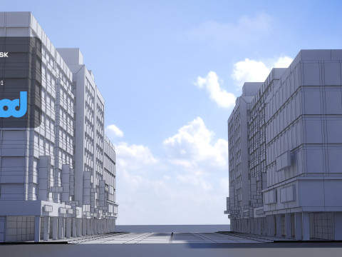 TW Street 004 3D 모델