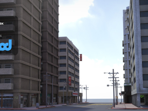 TW街警察局01 3D 模型