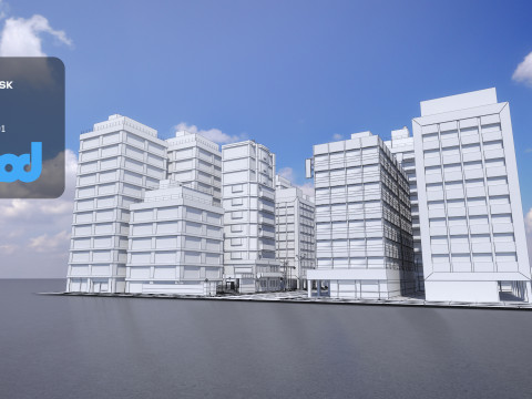 TW街警察局01 3D 模型