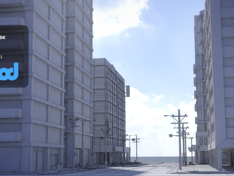 TW街警察局01 3D 模型