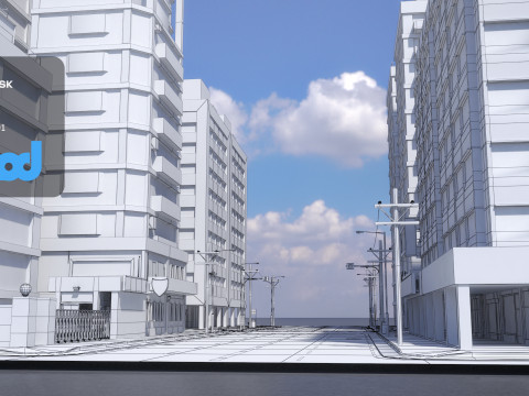 TW街警察局01 3D 模型