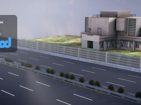 Jalan Industri Tw 001 Model 3D