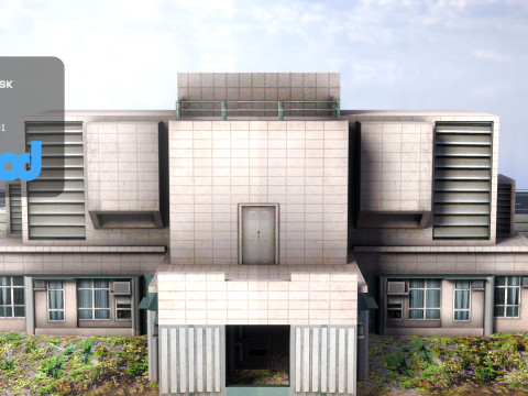Tw Industrial Road 001 3D Model