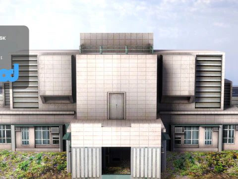 Tw Industrial Road 001 3D Model