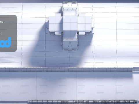 Tw Industrial Road 001 3D Model