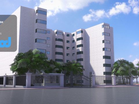 Tw Street Residential Area 3D Model