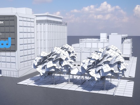 Tw Street Residential Area 3D Model