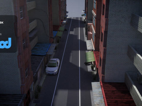 Tw Street 012 3Dモデル