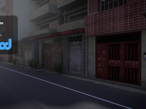 Tw Street 012 3Dモデル