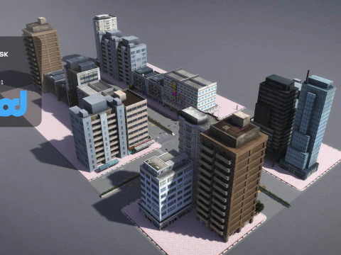 TW-straat 005 3D Model