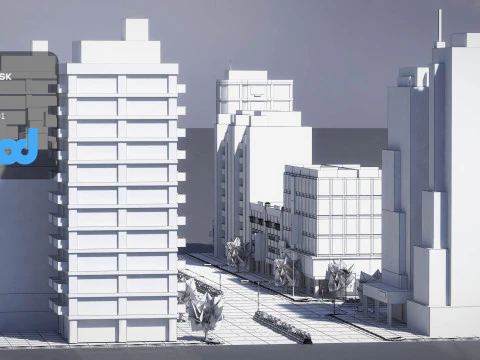 TW Street 005 3D Model