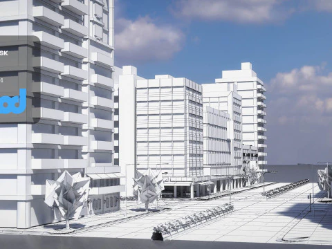 TW Street 005 3D Model