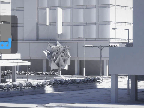 TW Street 005 3D Model
