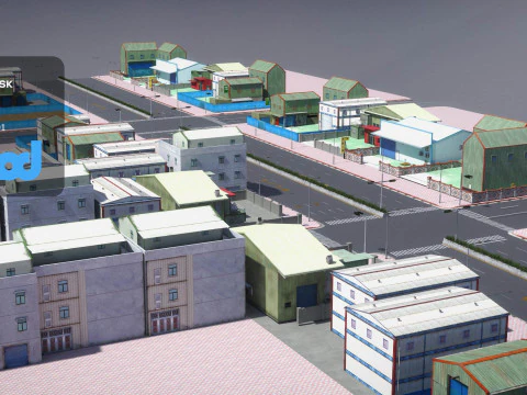 TW Street 007 3D Model