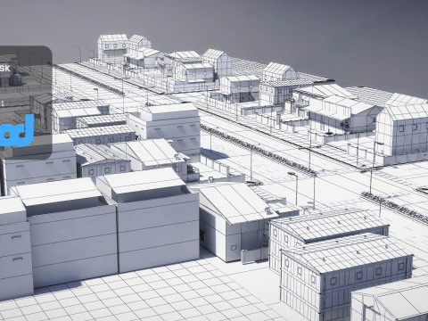 TW Street 007 3D Model