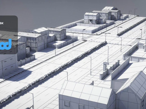 TW Street 007 3D Model