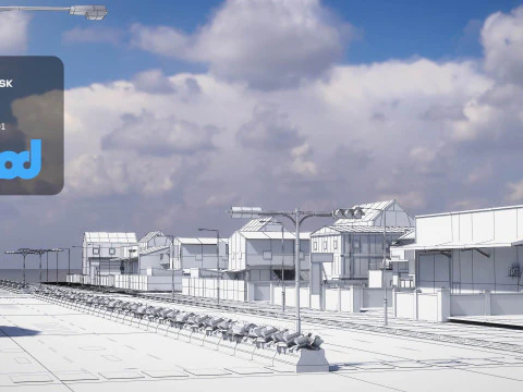 TW Street 007 3D Model