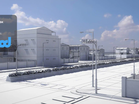 TW Street 007 3D Model