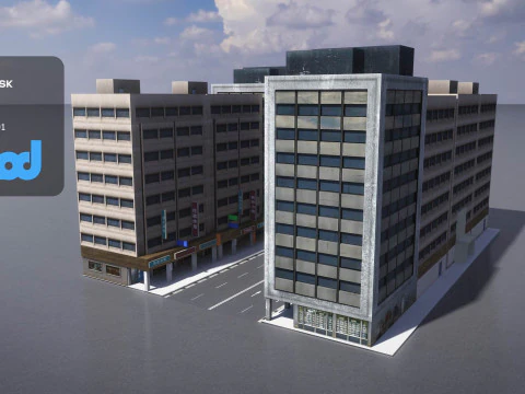 TW-straat 008 3D Model