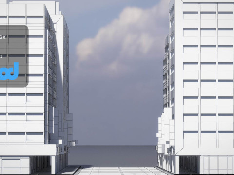 TW Street 008 3D Модель