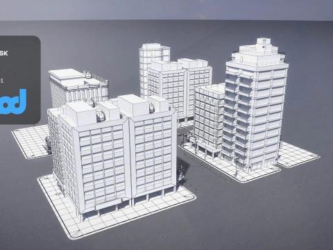 TW 스트리트 009 3D 모델