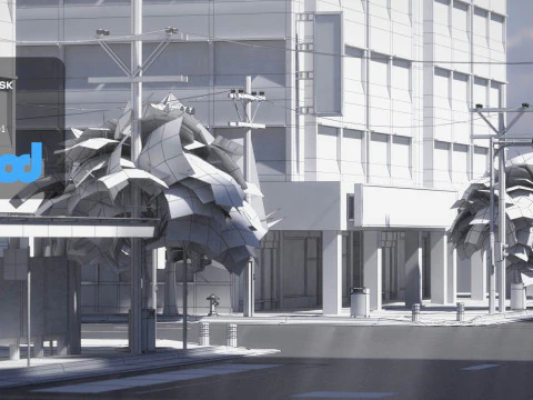 TW 스트리트 009 3D 모델