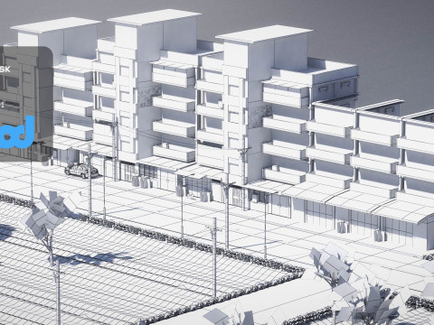 TW Street 010 3D Model