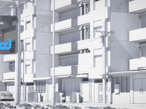 TW Street 010 3D Model
