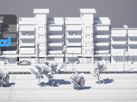TW Street 010 3D Model