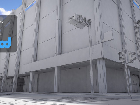 Tw Street Parking 01 3D 모델
