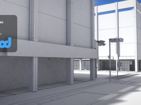 Tw Street Parking 01 3D 모델
