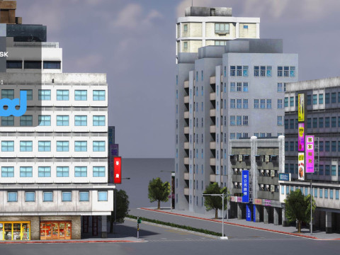 TW Street Ground Floor 3D Model