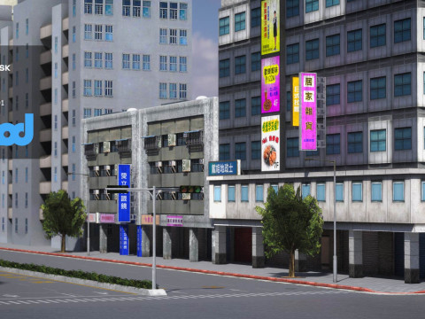 TW Street Ground Floor 3D Model