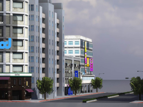 TW Street Ground Floor 3D Model