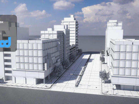TW Street Ground Floor 3D Model