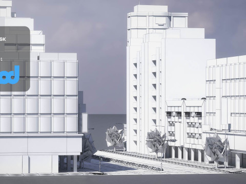TW Street Ground Floor 3D Model