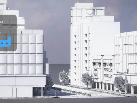 TW Street Ground Floor 3D Model