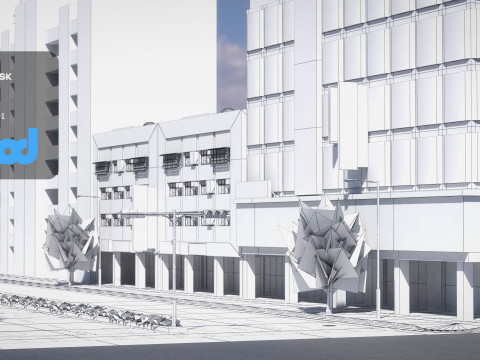 TW Street Ground Floor 3D Model