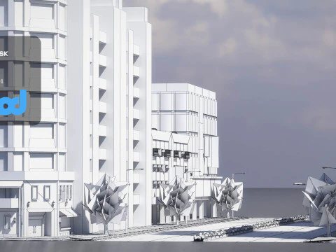 TW Street Ground Floor 3D Model