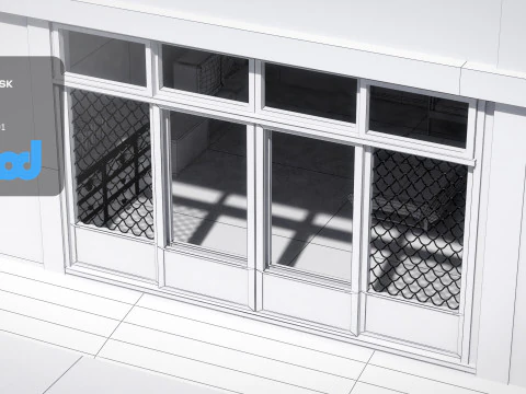 TW Street Livingroom 02 3D Model